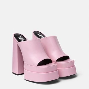 Versace Pink Super Sexy Platform heels 37 2022